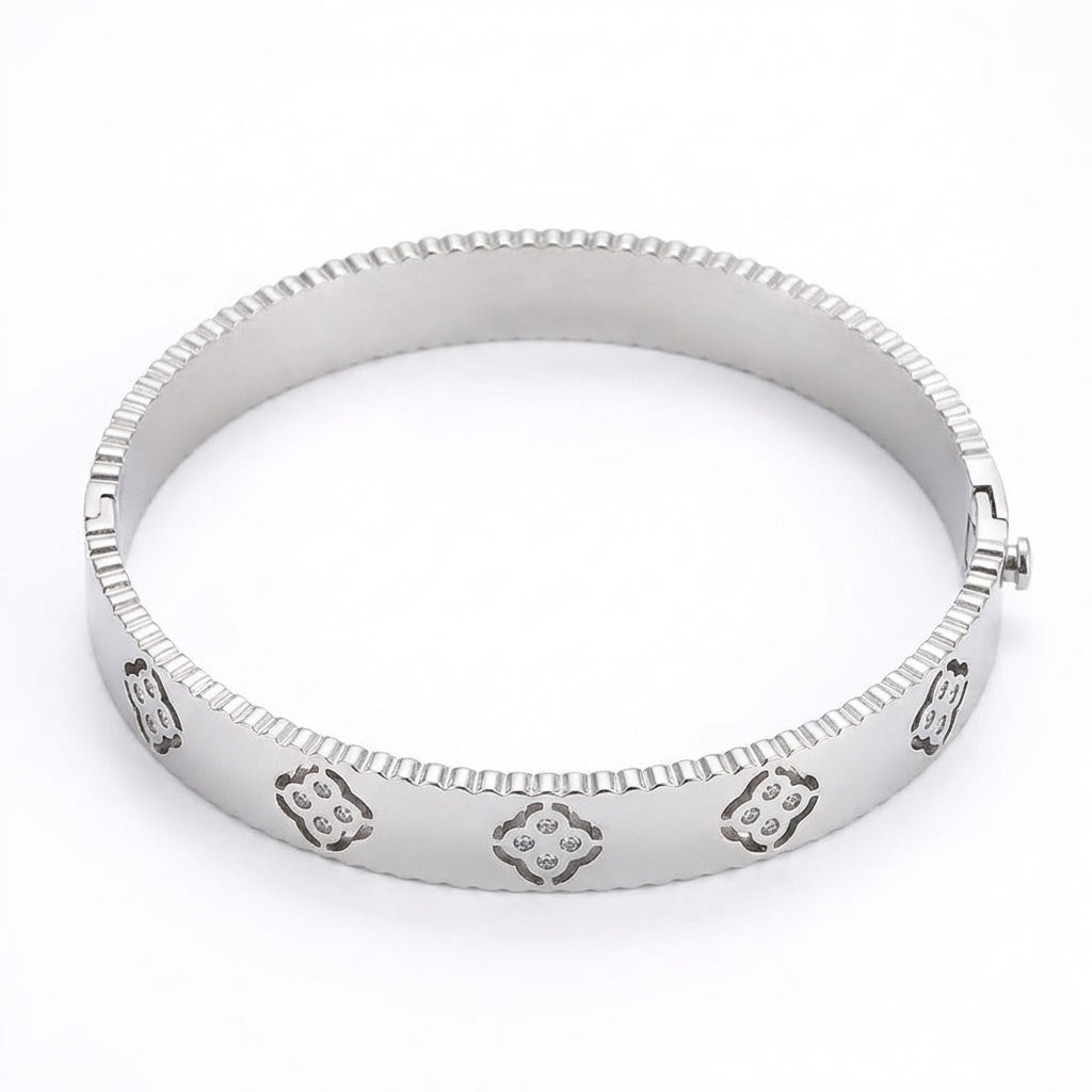 Brățară Elegantă Oțel Inoxidabil 6 cm – detaliu