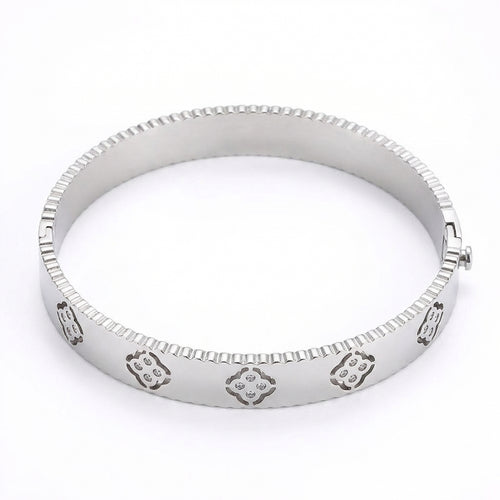 Brățară Elegantă Oțel Inoxidabil 6 cm – detaliu