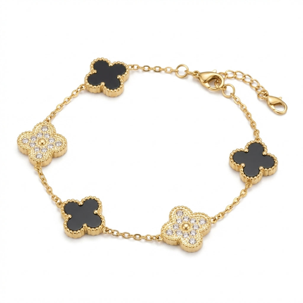 Brățară Alhambra Oțel Inoxidabil 17 cm - Hipoalergenică - BF1114