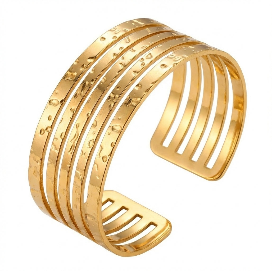 Brățară Elegantă Oțel Inoxidabil 5.6 cm – vedere laterală