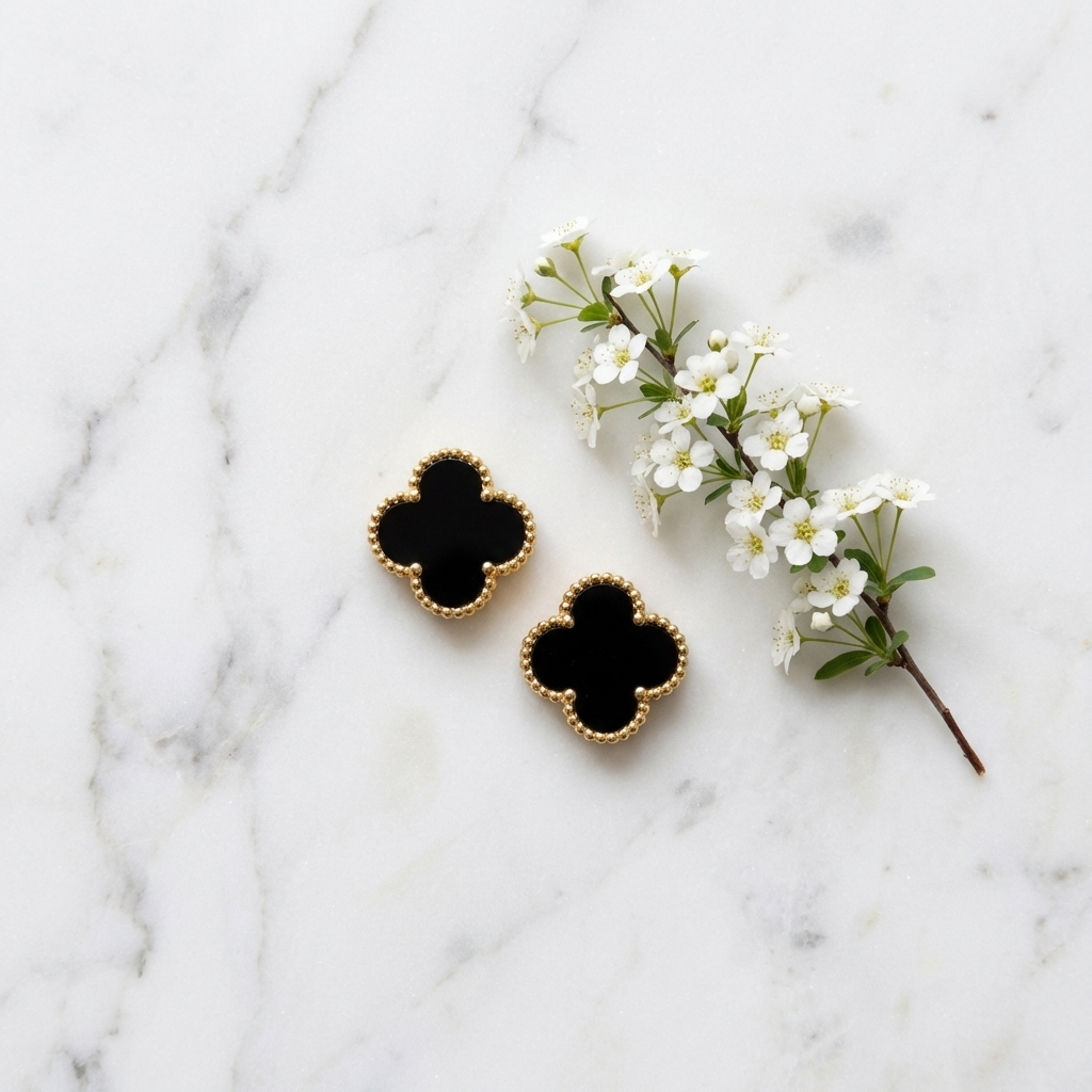 Cercei Alhambra din Oțel Inoxidabil - Hipoalergenici