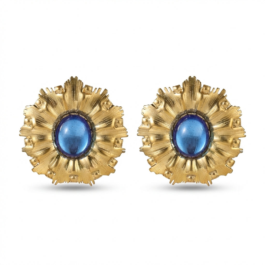 Cercei Rază de soare din Oțel Inoxidabil - Hipoalergenici - CM1802