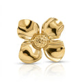 Inel Floare mare Oțel Inoxidabil Placat Aur 18K PVD - Hipoalergenic - IND1600