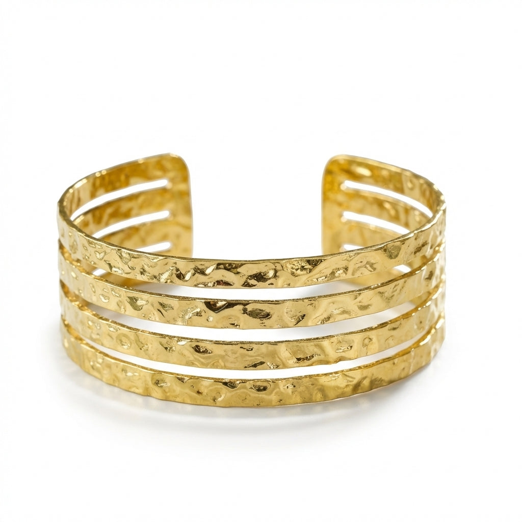 Brățară din Inox (otel inoxidabil) Statement Oțel Inoxidabil Auriu - BF1147 - Hipoalergenică