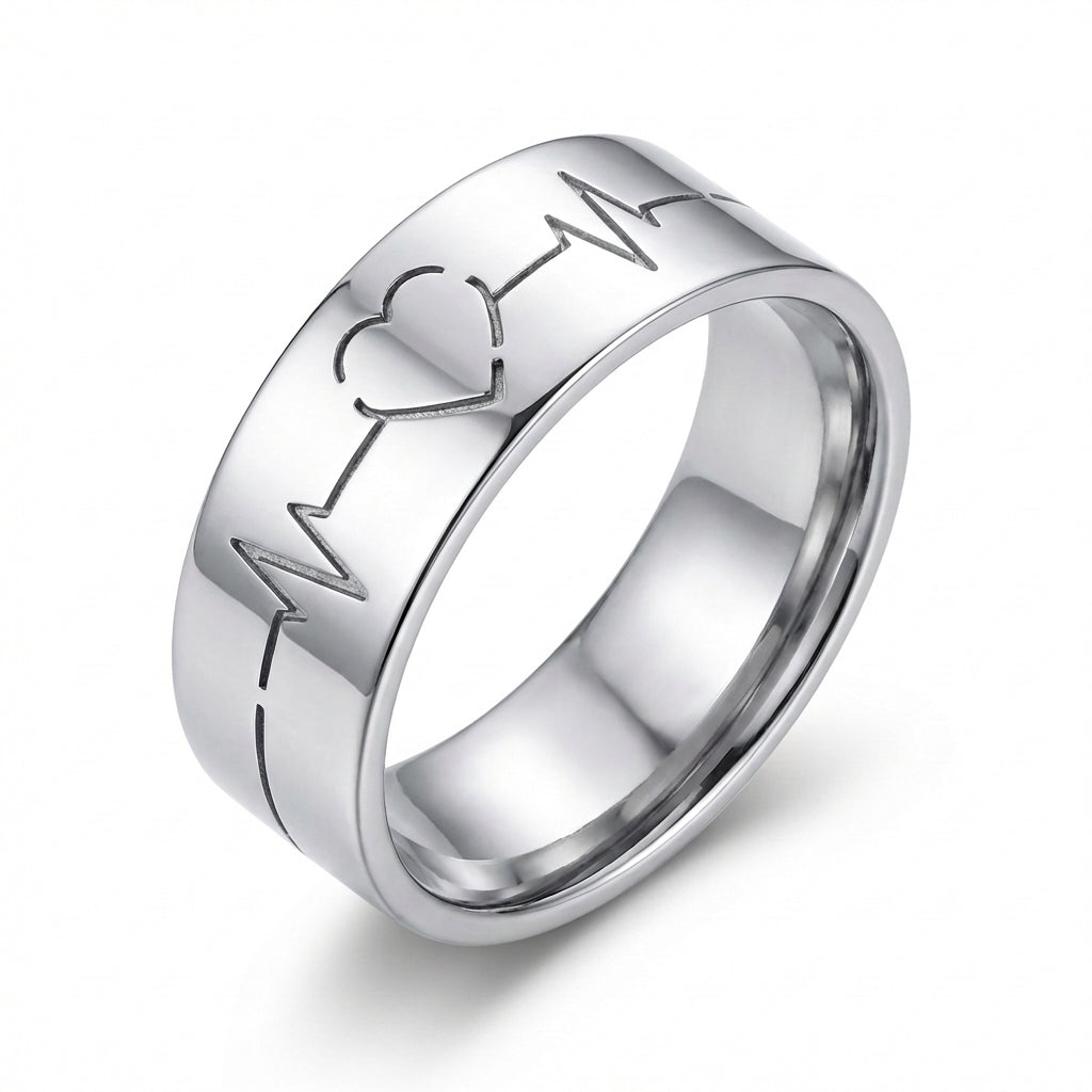 Inel Design Elegant Oțel Inoxidabil Auriu - Hipoalergenic