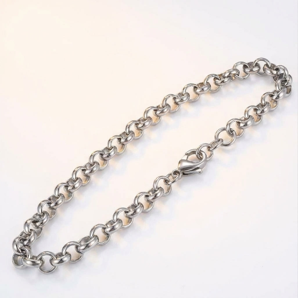 Brățară Zale Rotunde Oțel Inoxidabil 19cm - BF548 | Zelora