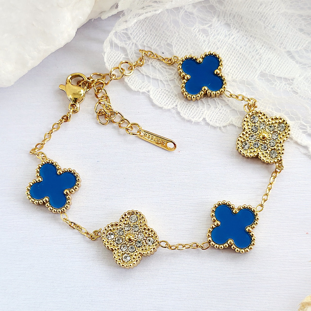 Brățară Alhambra Oțel Inoxidabil 17cm - Hipoalergenică - BF1106