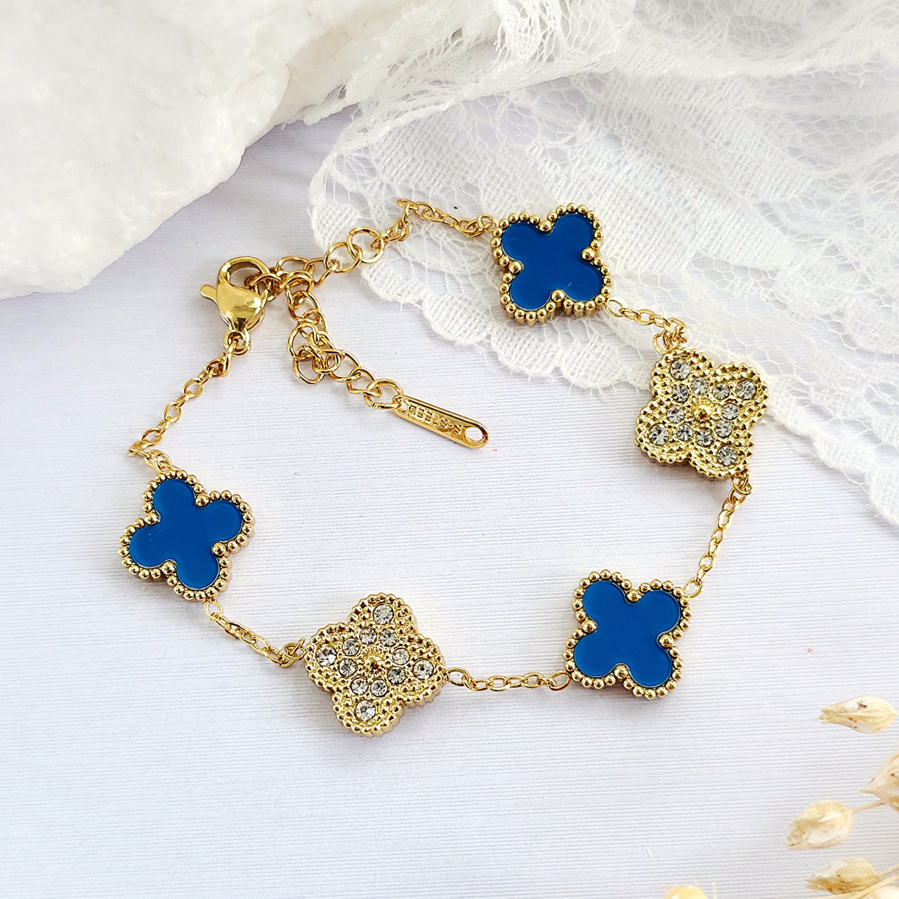 Brățară Alhambra Oțel Inoxidabil 17cm - Hipoalergenică - BF1106