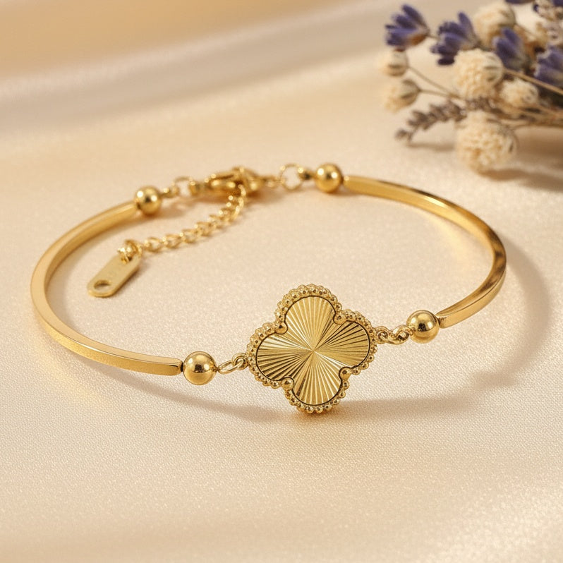 Brățară Alhambra Oțel Inoxidabil 5 cm - Hipoalergenică - BF1111