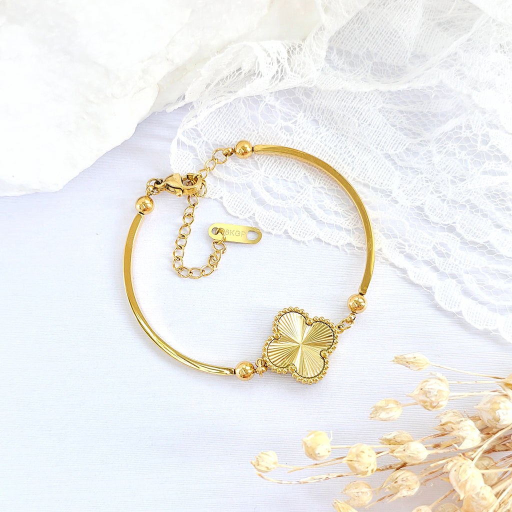 Brățară Alhambra Oțel Inoxidabil 5 cm - Hipoalergenică - BF1111