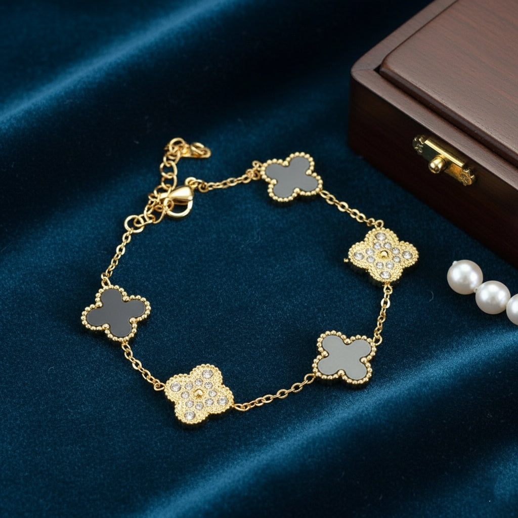 Brățară Alhambra Oțel Inoxidabil 17 cm - Hipoalergenică - BF1114