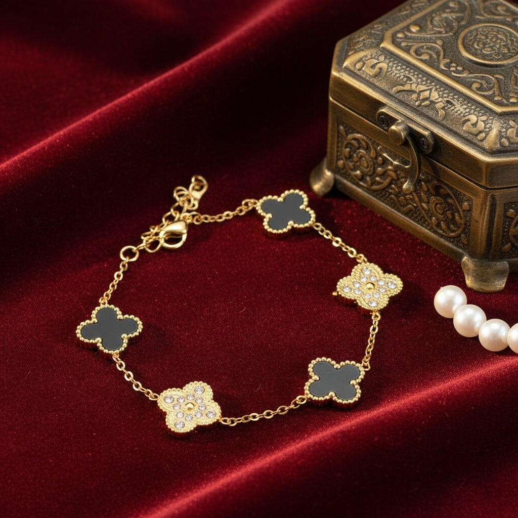 Brățară Alhambra Oțel Inoxidabil 17 cm - Hipoalergenică - BF1114