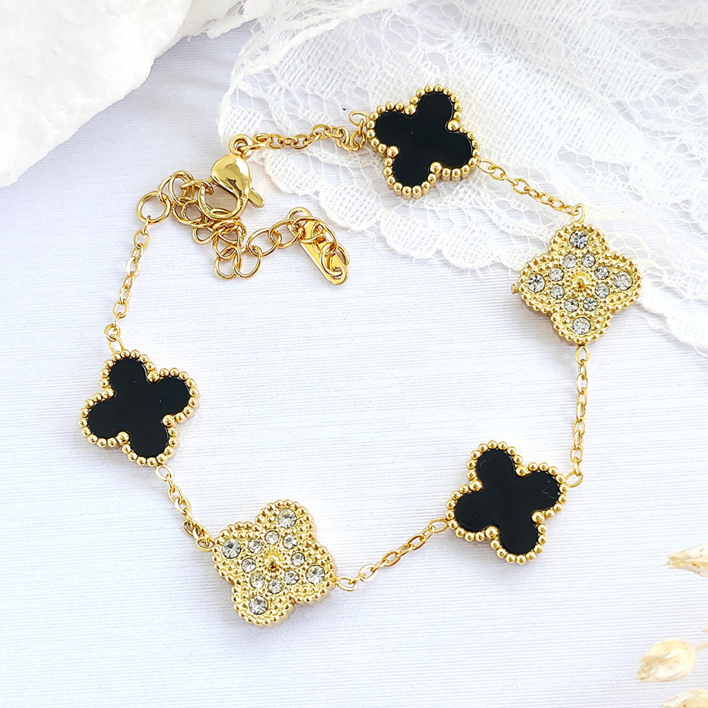 Brățară Alhambra Oțel Inoxidabil 17 cm - Hipoalergenică - BF1114