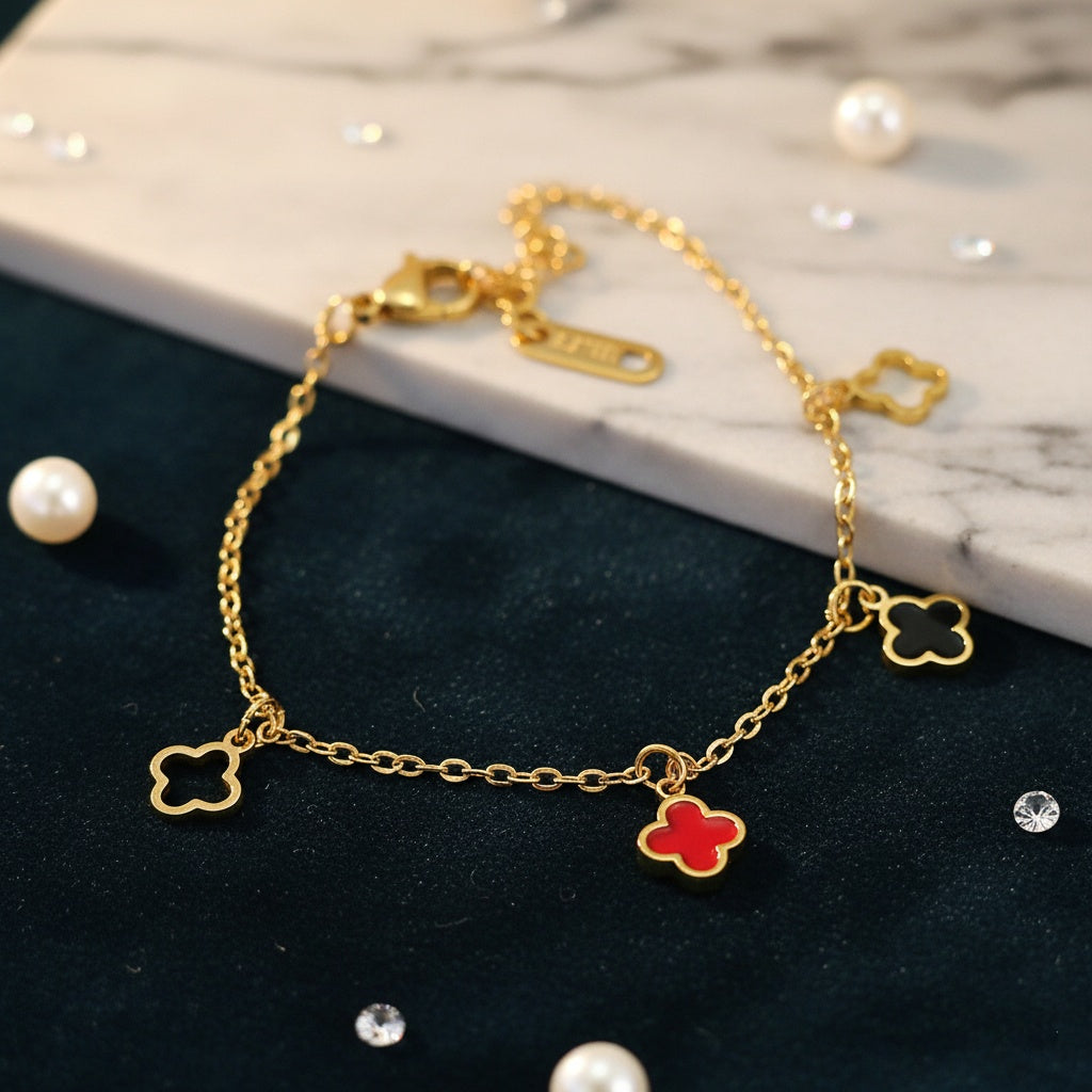 Brățară din Inox Alhambra Oțel Inoxidabil Auriu - BF1140 - Hipoalergenică