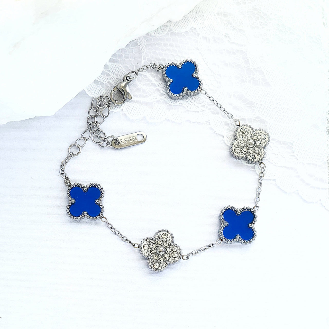 Brățară Alhambra Oțel Inoxidabil 16 cm - Hipoalergenică - BF1187