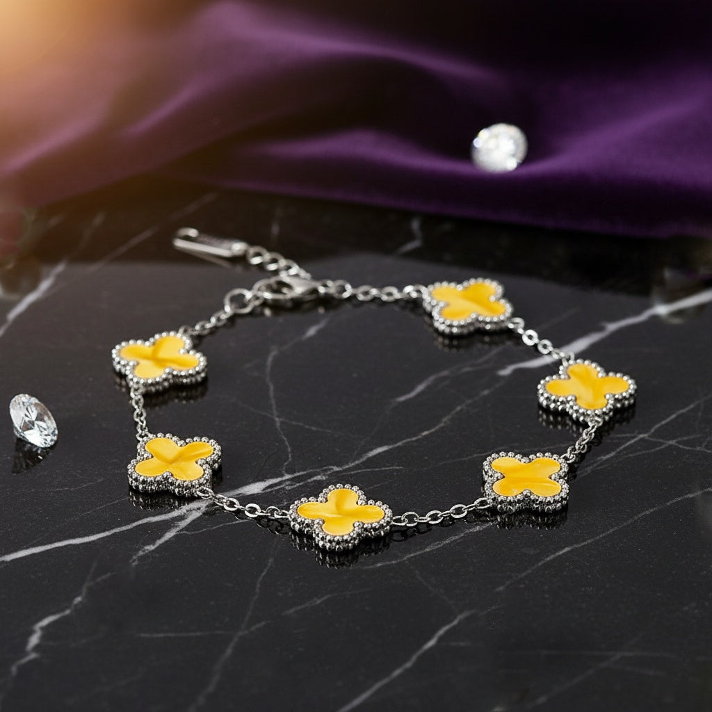 Brățară Alhambra Oțel Inoxidabil 16.5 cm - Hipoalergenică - BF1189