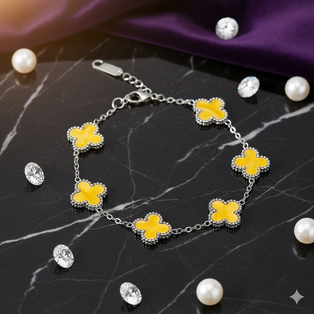 Brățară Alhambra Oțel Inoxidabil 16.5 cm - Hipoalergenică - BF1189