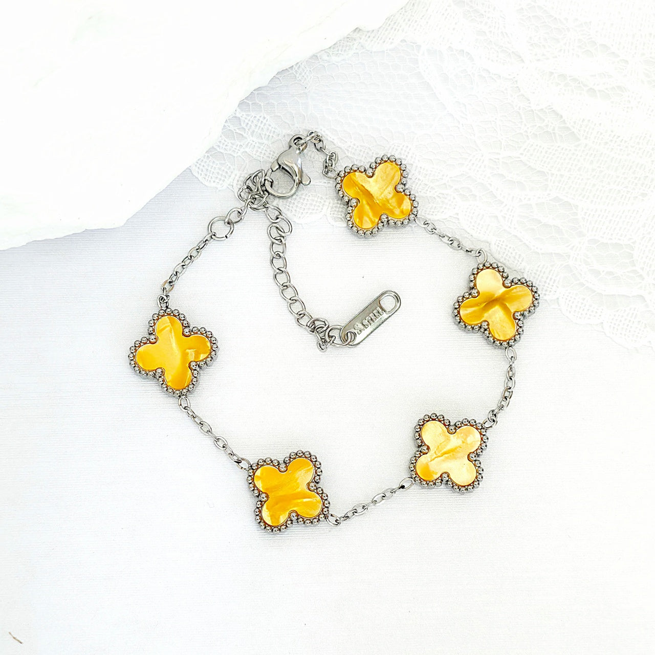 Brățară Alhambra Oțel Inoxidabil 16.5 cm - Hipoalergenică - BF1189