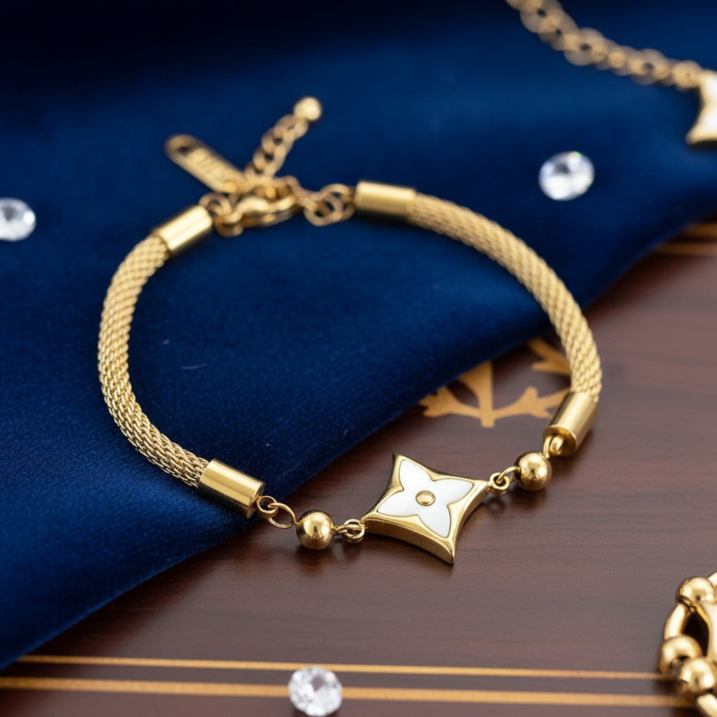 Brățară Elegantă Oțel Inoxidabil 17 cm - Hipoalergenică - BF1174