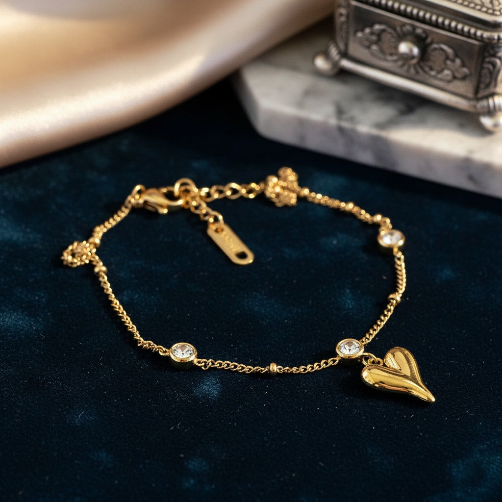 Brățară din Inox (otel inoxidabil) Oțel Inoxidabil Auriu - Hipoalergenică - BF1175