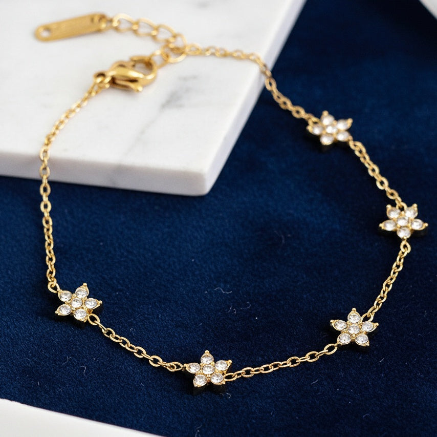 Brățară din Inox (otel inoxidabil) Oțel Inoxidabil Auriu - Hipoalergenică - BF1177