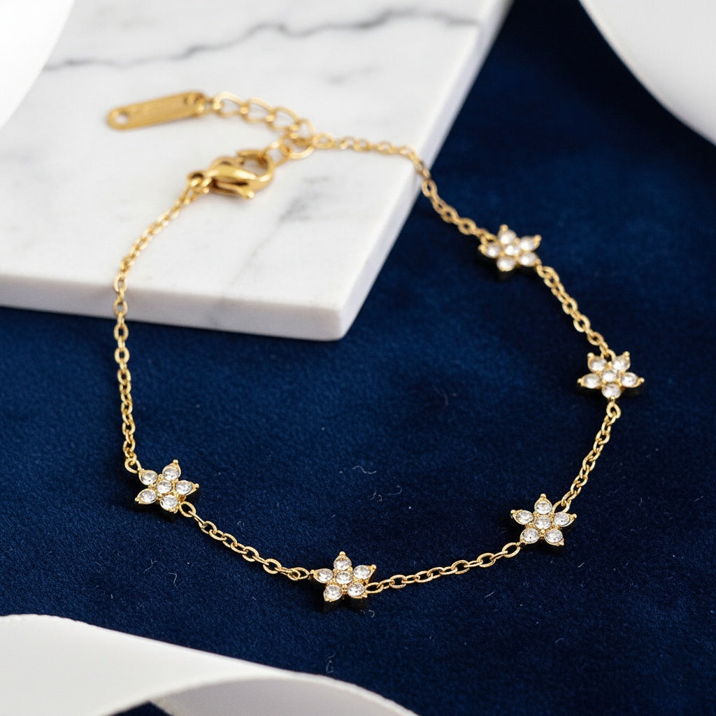 Brățară din Inox (otel inoxidabil) Oțel Inoxidabil Auriu - Hipoalergenică - BF1177