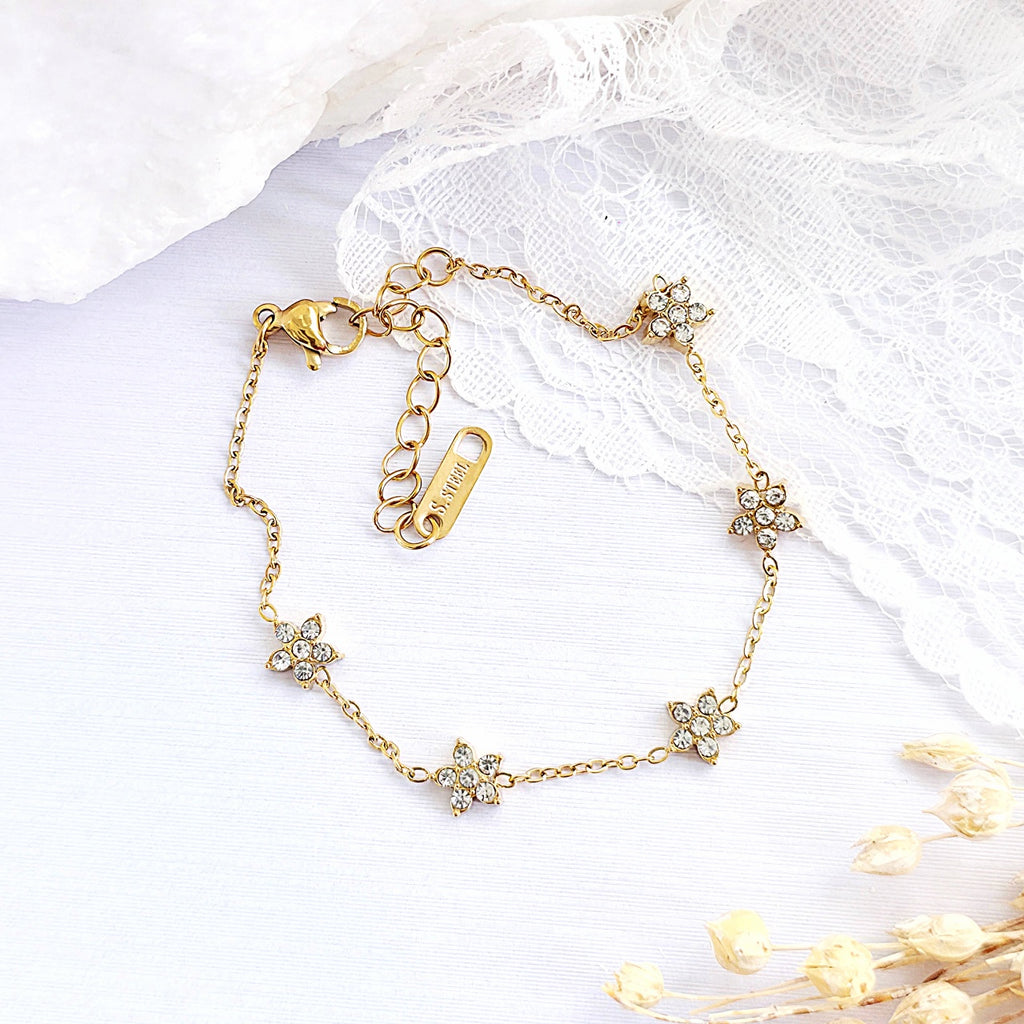 Brățară din Inox (otel inoxidabil) Oțel Inoxidabil Auriu - Hipoalergenică - BF1177