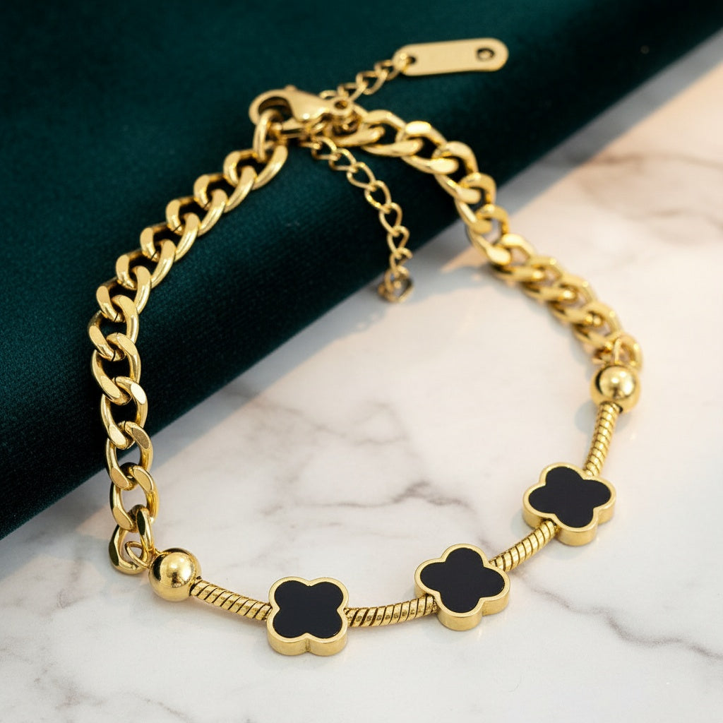 Brățară Elegantă Oțel Inoxidabil 18.5 cm – detaliu 3