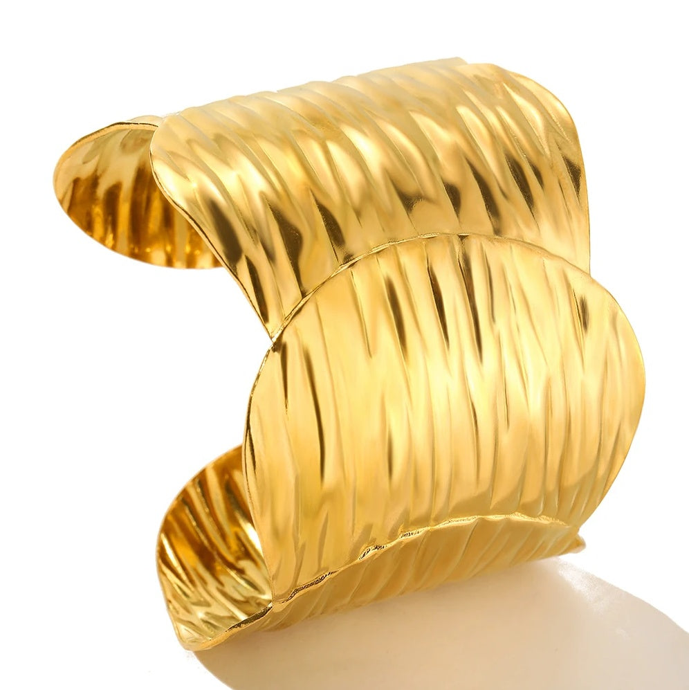 Brățară Elegantă Oțel Inoxidabil 5.5 cm – detaliu