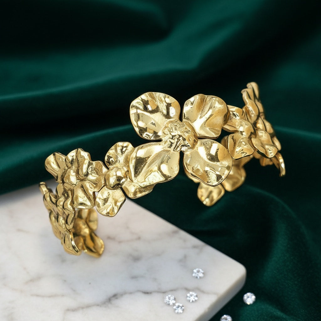 Brățară din Inox (otel inoxidabil) Statement Oțel Inoxidabil Auriu - BF1146 - Hipoalergenică