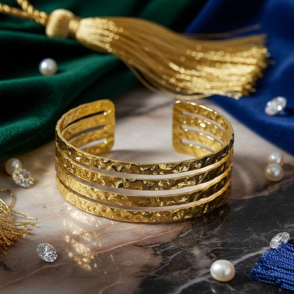 Brățară din Inox (otel inoxidabil) Statement Oțel Inoxidabil Auriu - BF1147 - Hipoalergenică