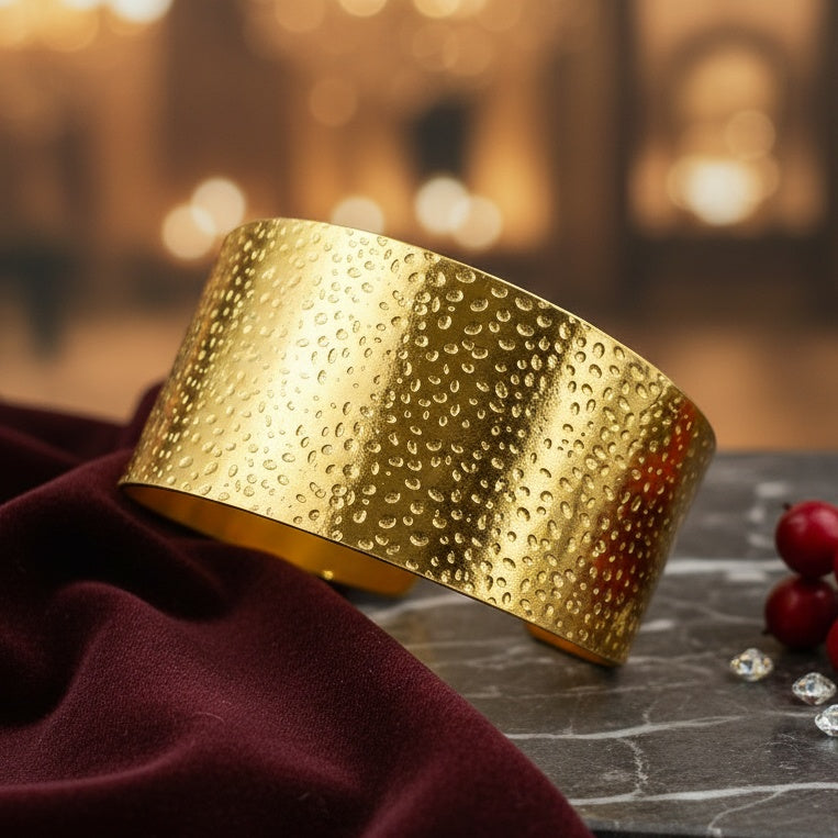 Brățară din Inox (otel inoxidabil) Statement Oțel Inoxidabil Auriu - BF1148 - Hipoalergenică