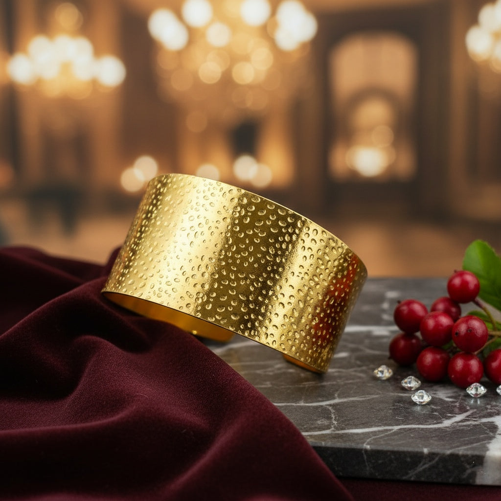 Brățară din Inox (otel inoxidabil) Statement Oțel Inoxidabil Auriu - BF1148 - Hipoalergenică