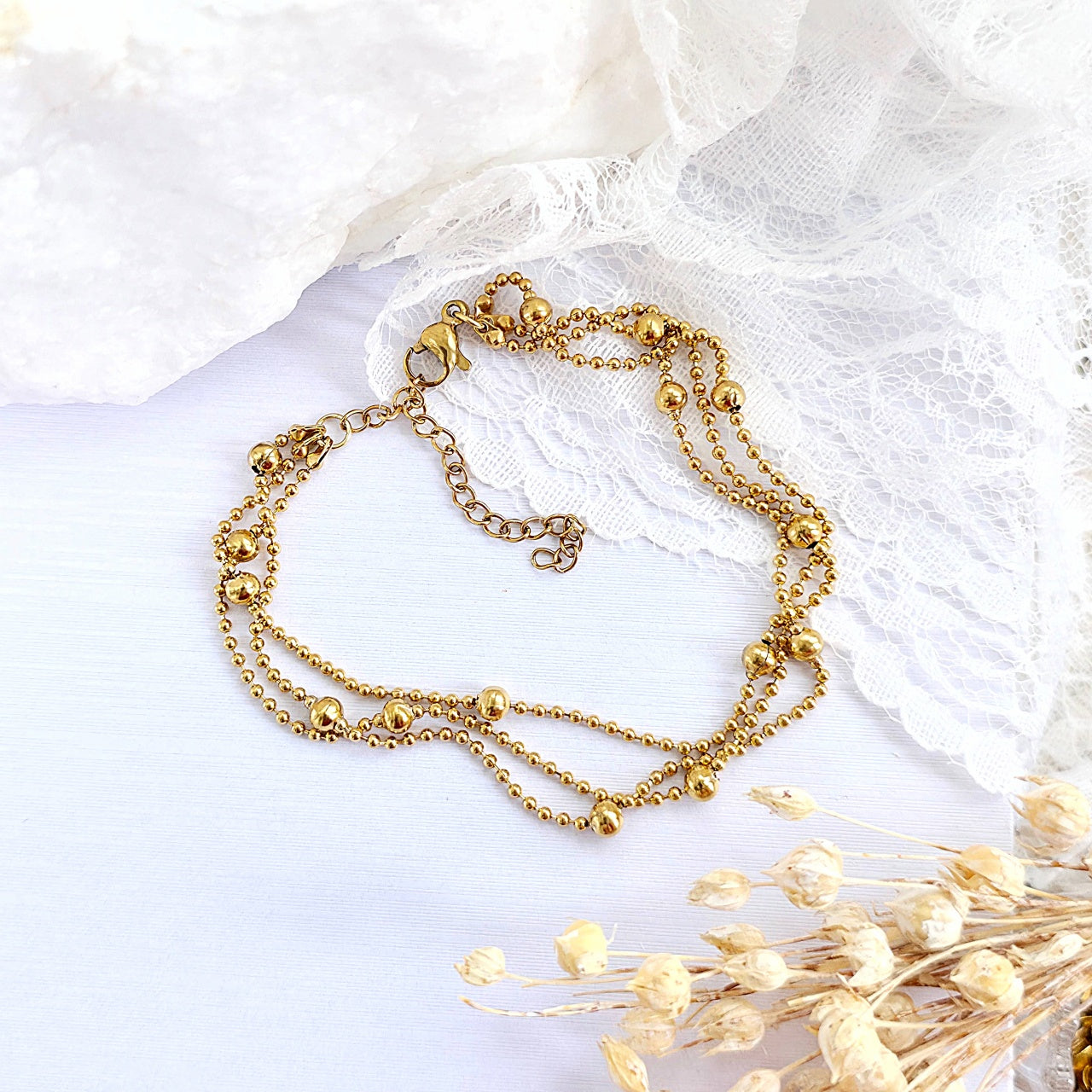 Brățară Elegantă Oțel Inoxidabil 17cm - Hipoalergenică - BF1170