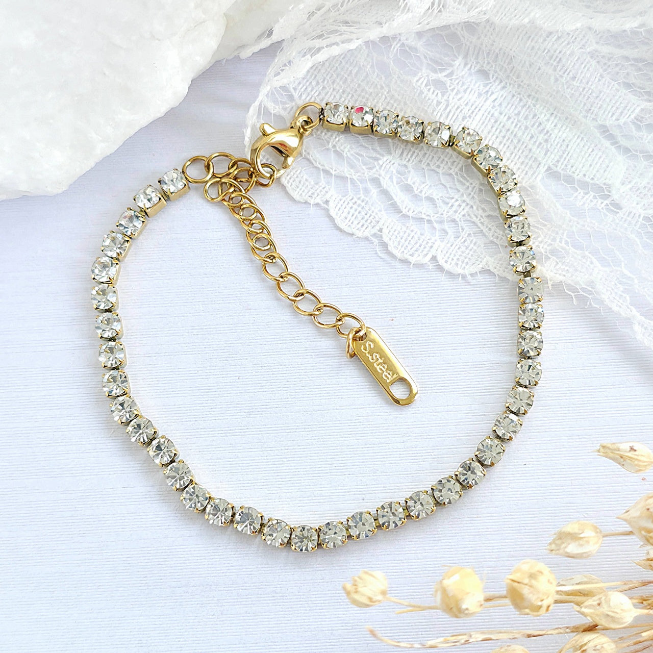 Brățară Tennis din Inox 3mm - BF1122