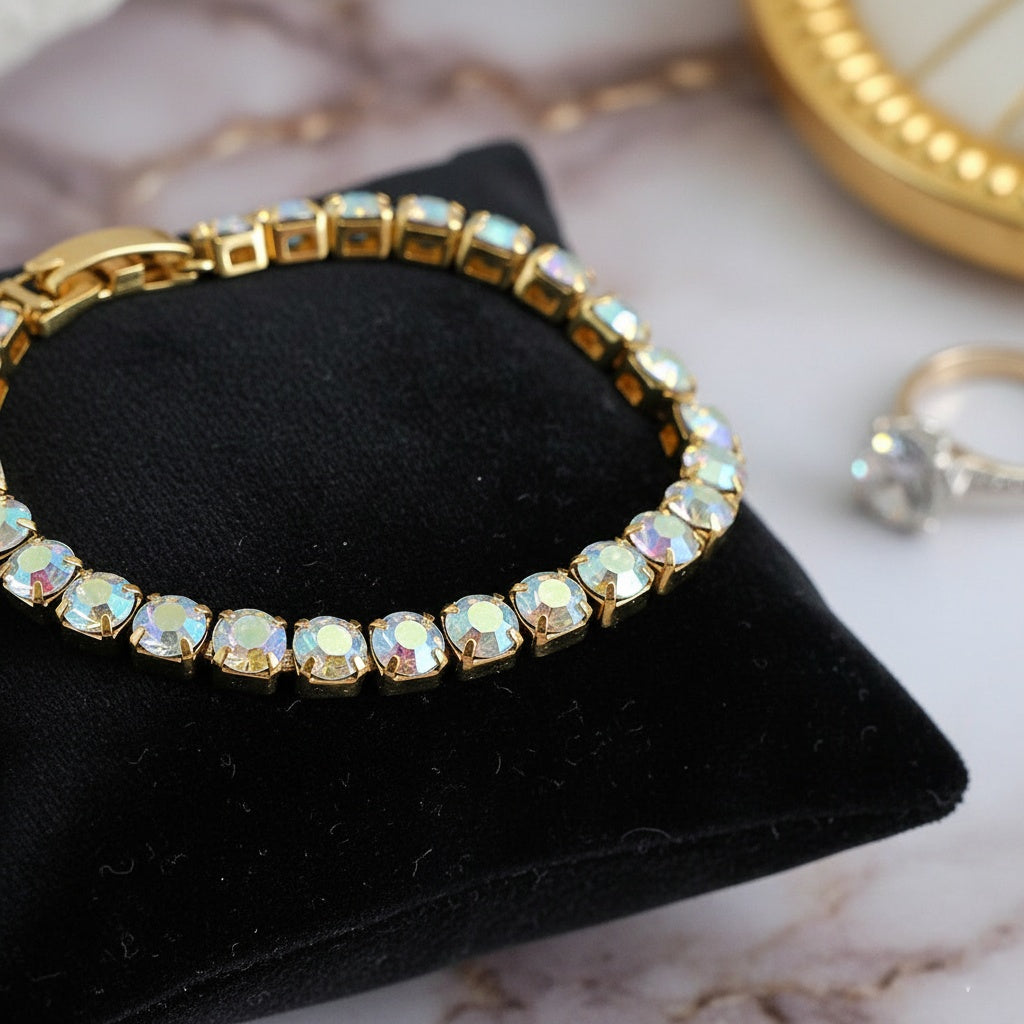 Brățară Tennis din Inox cu Pietre Cameleon 4mm - BF1119