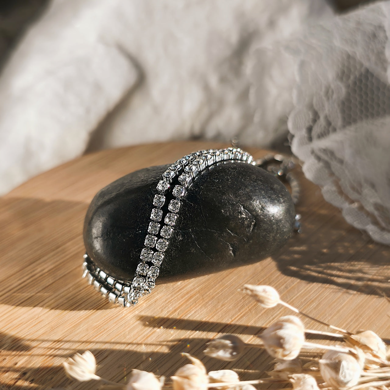 Brățară Tennis din Inox Dubla Oțel Inoxidabil Auriu - Hipoalergenică - BF1173