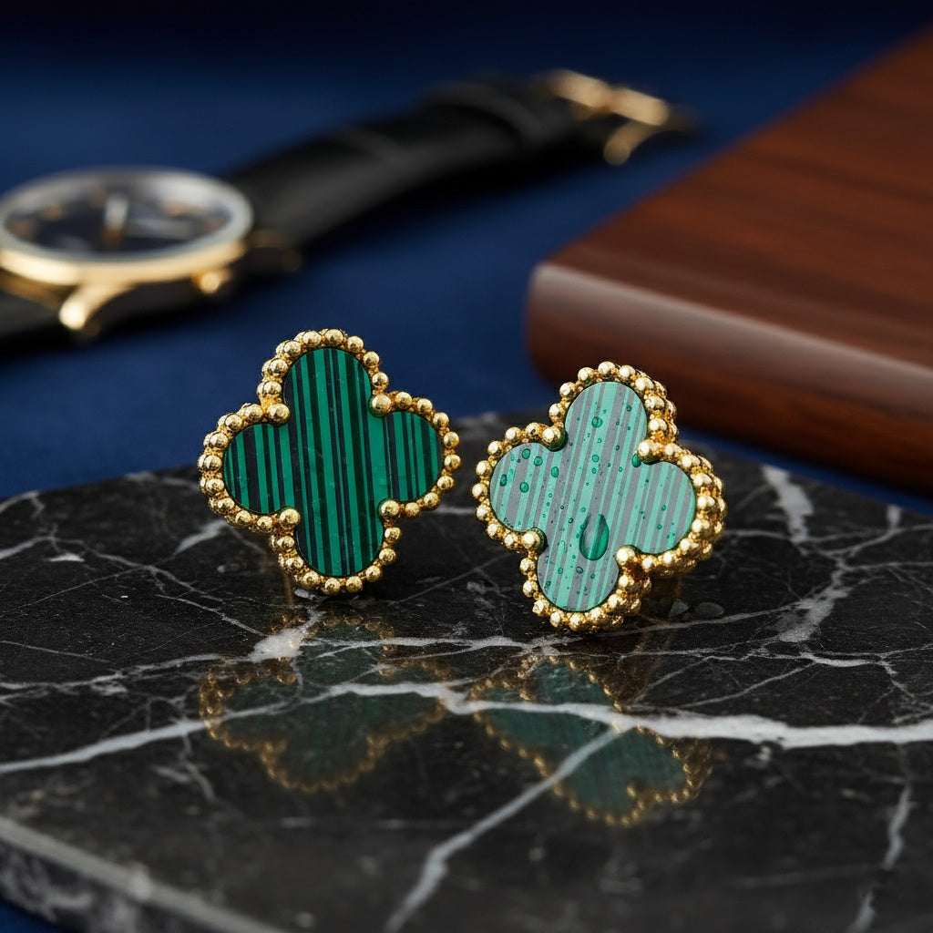 Cercei Alhambra din Oțel Inoxidabil - Hipoalergenici