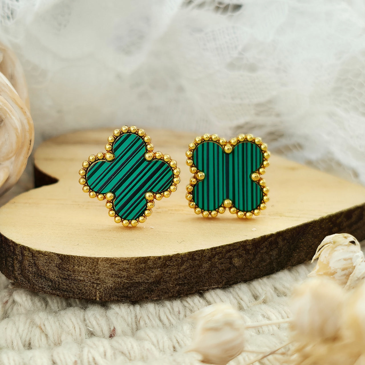 Cercei Alhambra din Oțel Inoxidabil - Hipoalergenici