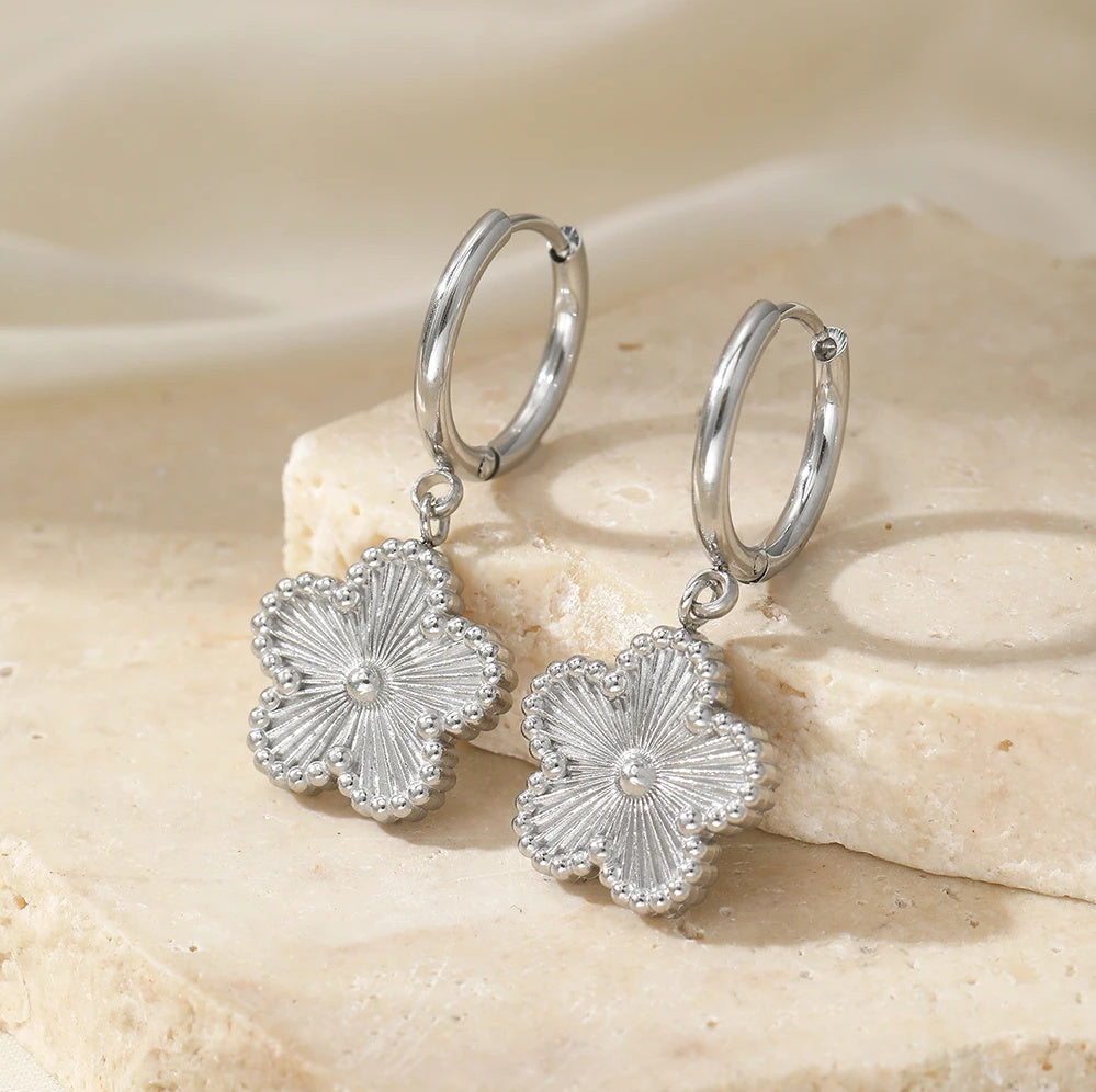 Cercei Alhambra din Oțel Inoxidabil - Hipoalergenici