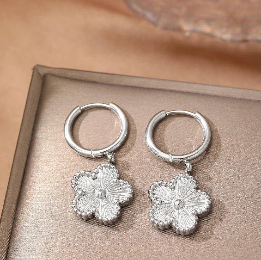 Cercei Alhambra din Oțel Inoxidabil - Hipoalergenici - CM1634