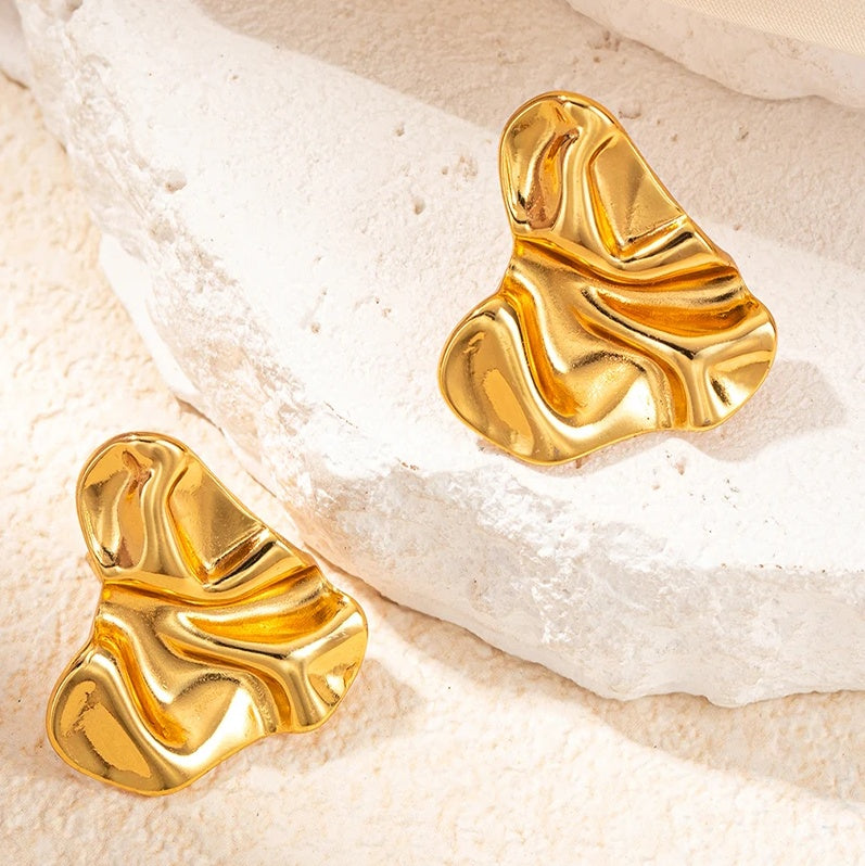 Cercei Formă abstractă din Oțel Inoxidabil - Hipoalergenici