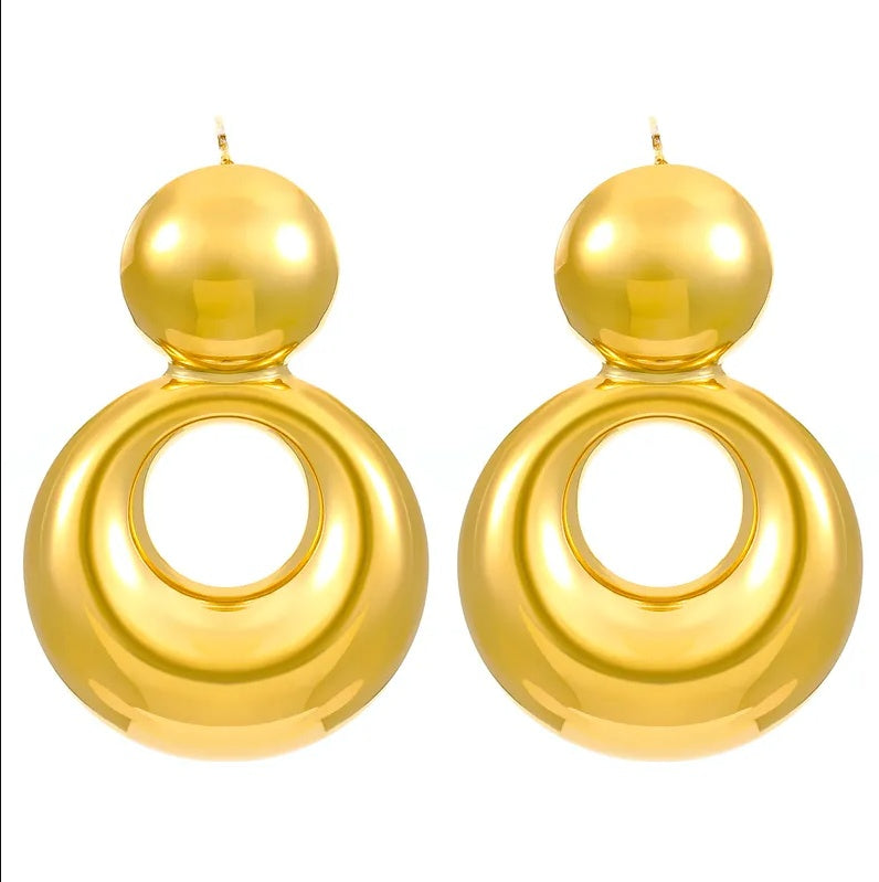 Cercei Infinit din Oțel Inoxidabil - Hipoalergenici