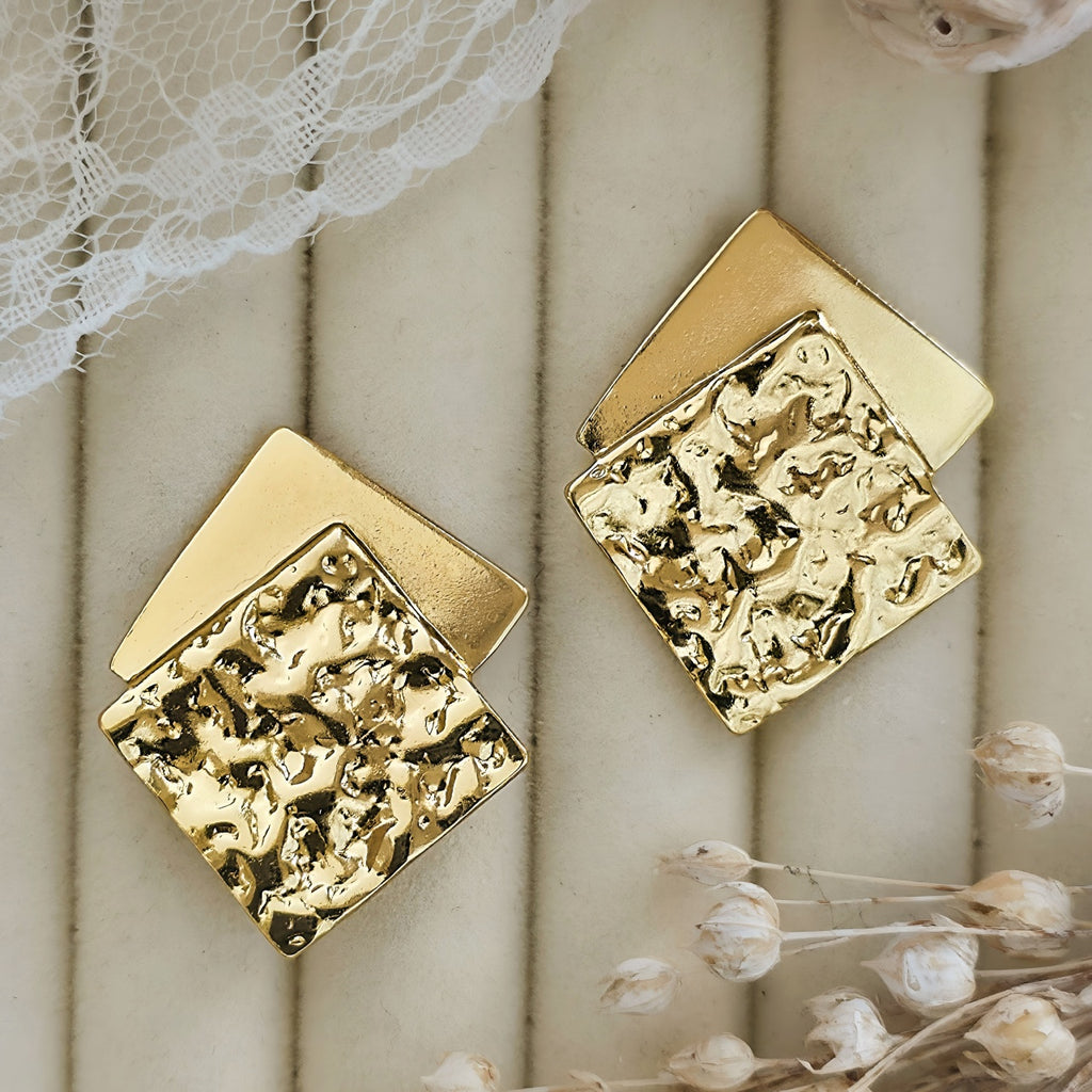 Cercei Formă geometrică din Oțel Inoxidabil - Hipoalergenici