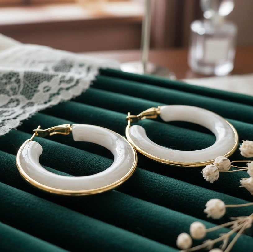 Cercei Creolă din Oțel Inoxidabil - Hipoalergenici