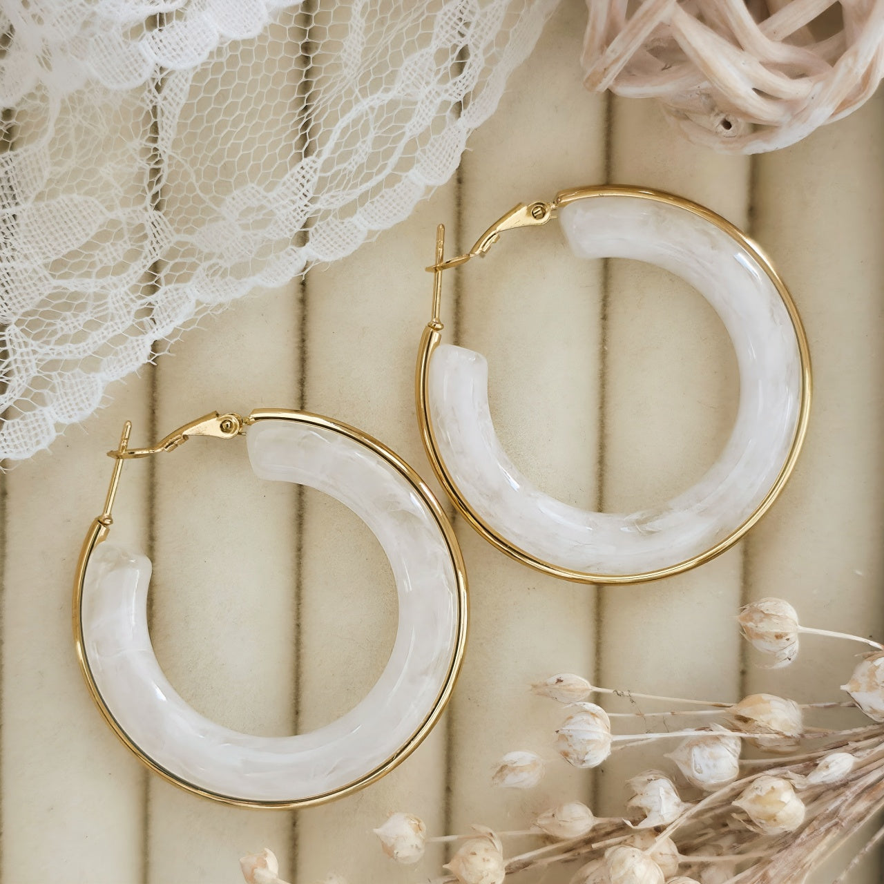 Cercei Creolă din Oțel Inoxidabil - Hipoalergenici