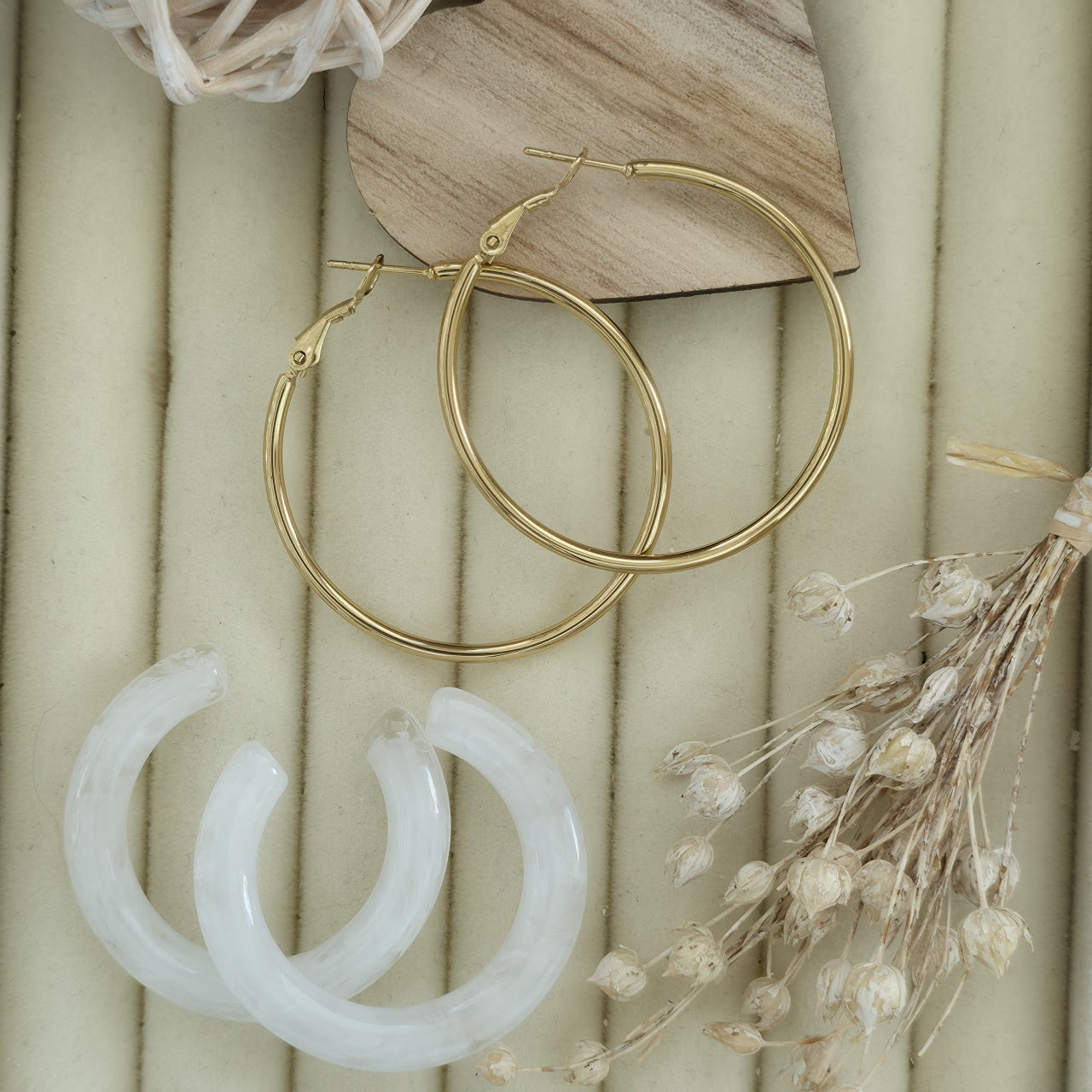 Cercei Creolă din Oțel Inoxidabil - Hipoalergenici