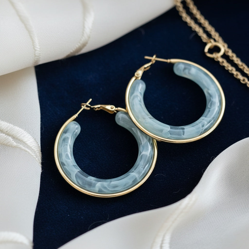 Cercei Creolă din Oțel Inoxidabil - Hipoalergenici