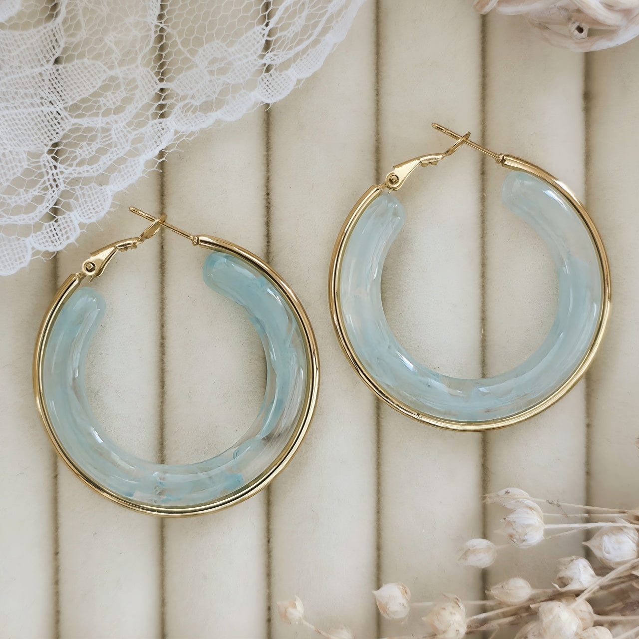 Cercei Creolă din Oțel Inoxidabil - Hipoalergenici