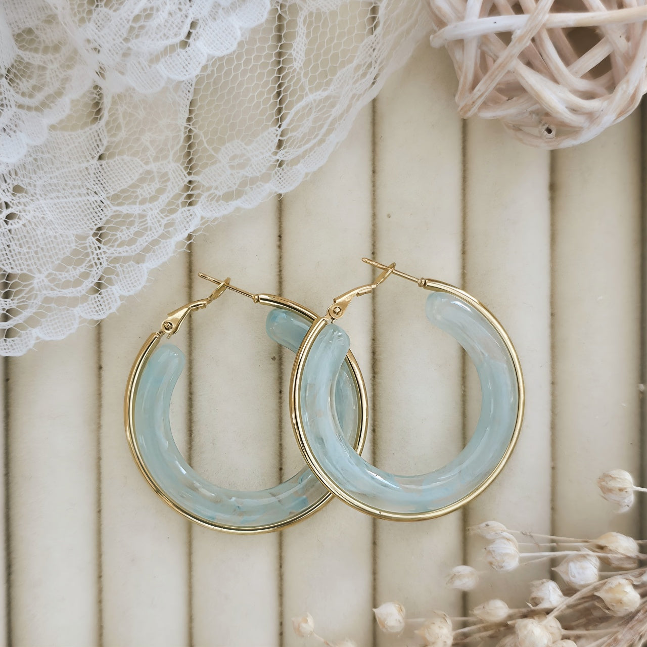 Cercei Creolă din Oțel Inoxidabil - Hipoalergenici